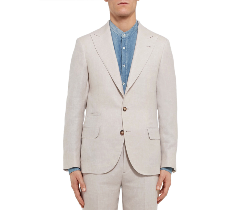 Cotton Linen Blazer