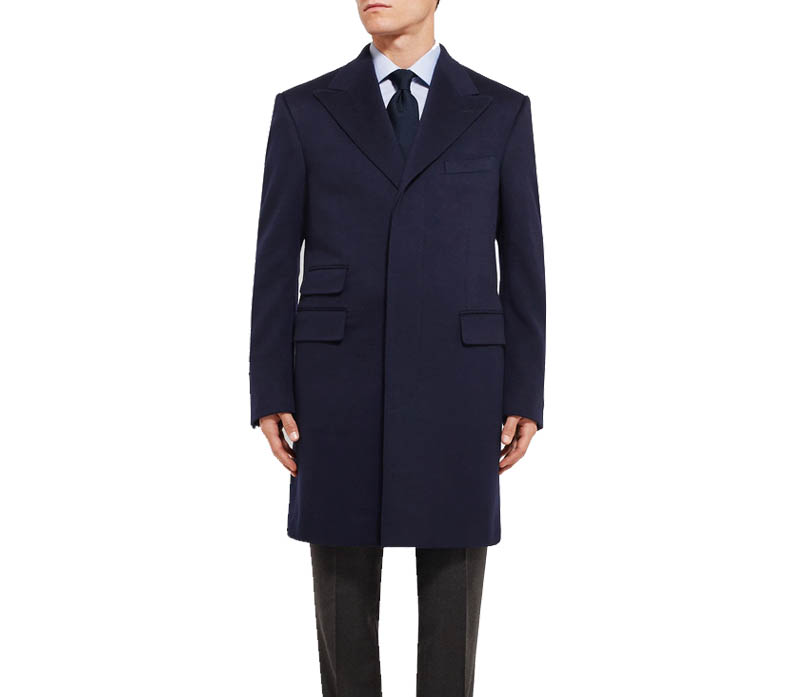 Wool Polyester Overcoat