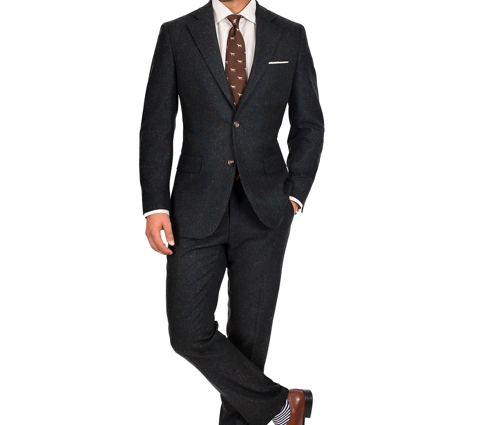 Wool Polyester Suit 