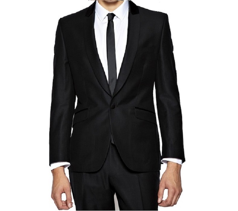 Black Peak Lapel Tuxedo